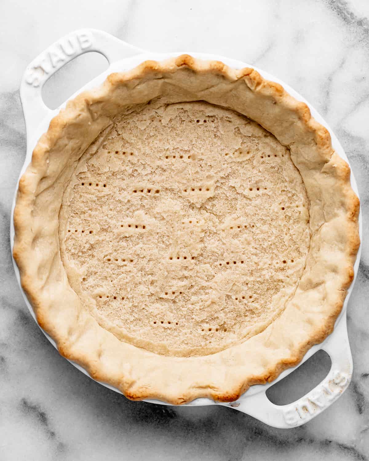 french silk pie crust afte rbaking