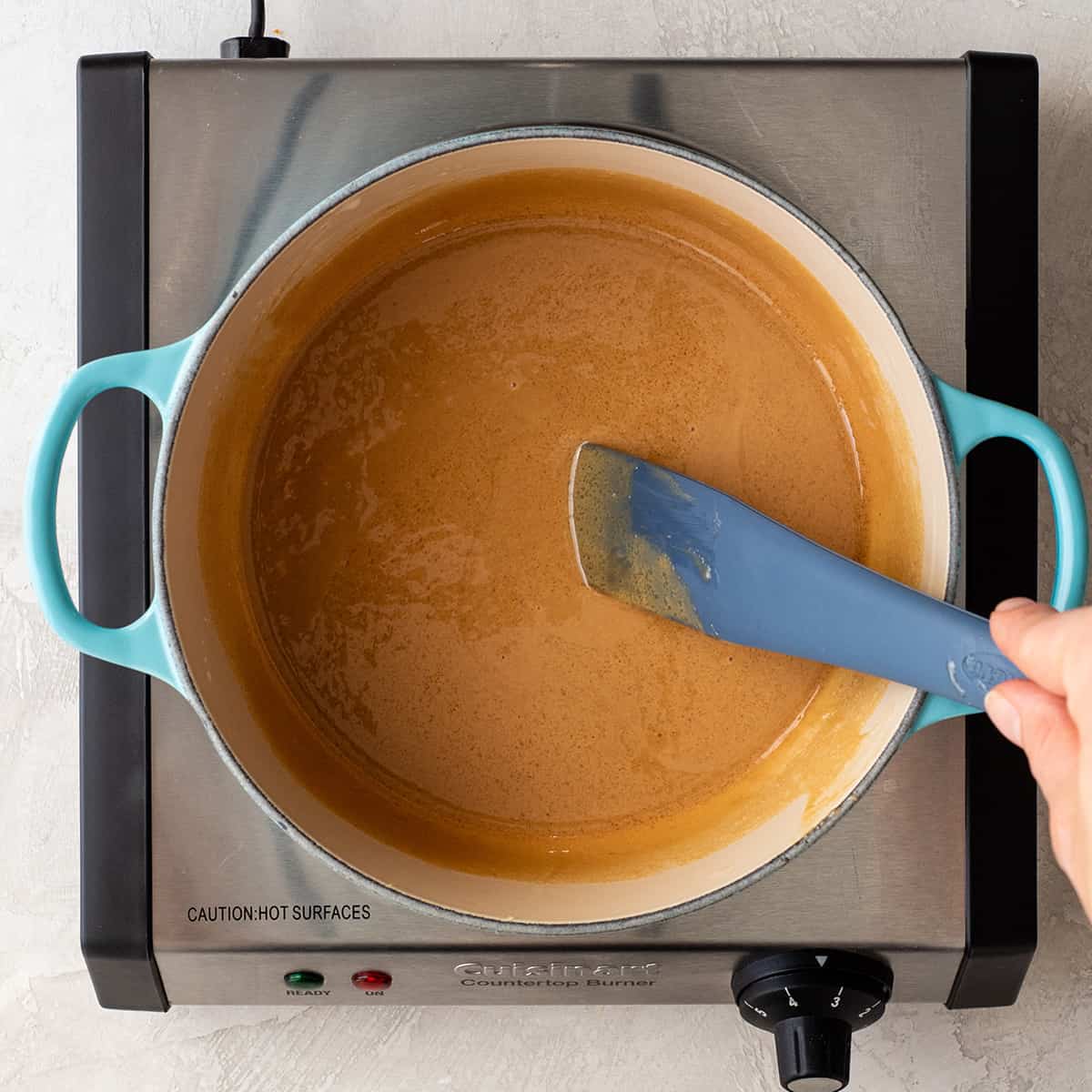 overhead photo showing how to make healthy no bake cookies
