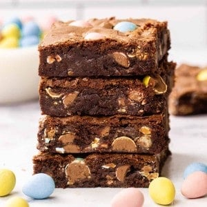 Mini Egg Brownies